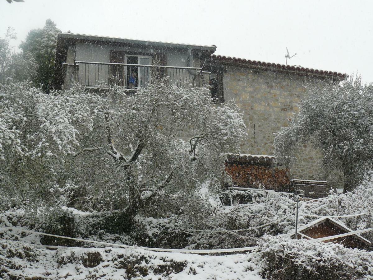 La Ferme Des Cailletiers Chez Marco Villa Lucéram Dış mekan fotoğraf