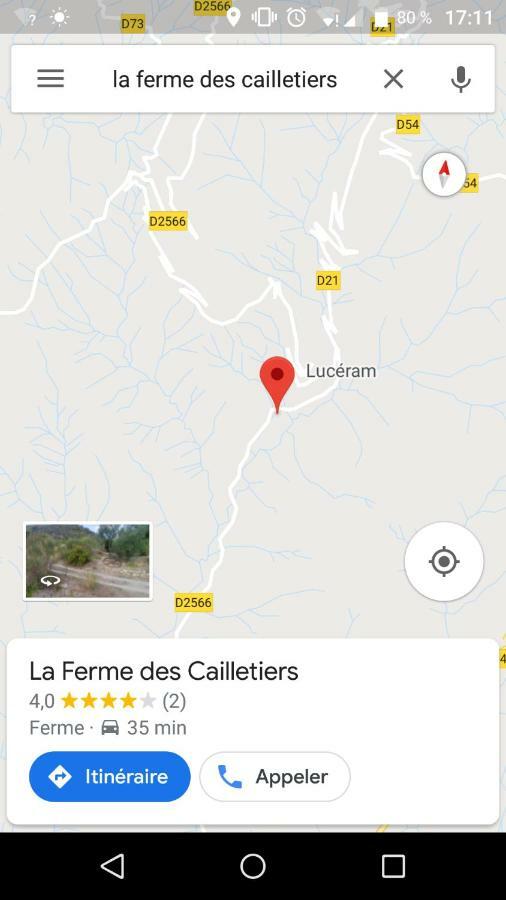 La Ferme Des Cailletiers Chez Marco Villa Lucéram Dış mekan fotoğraf